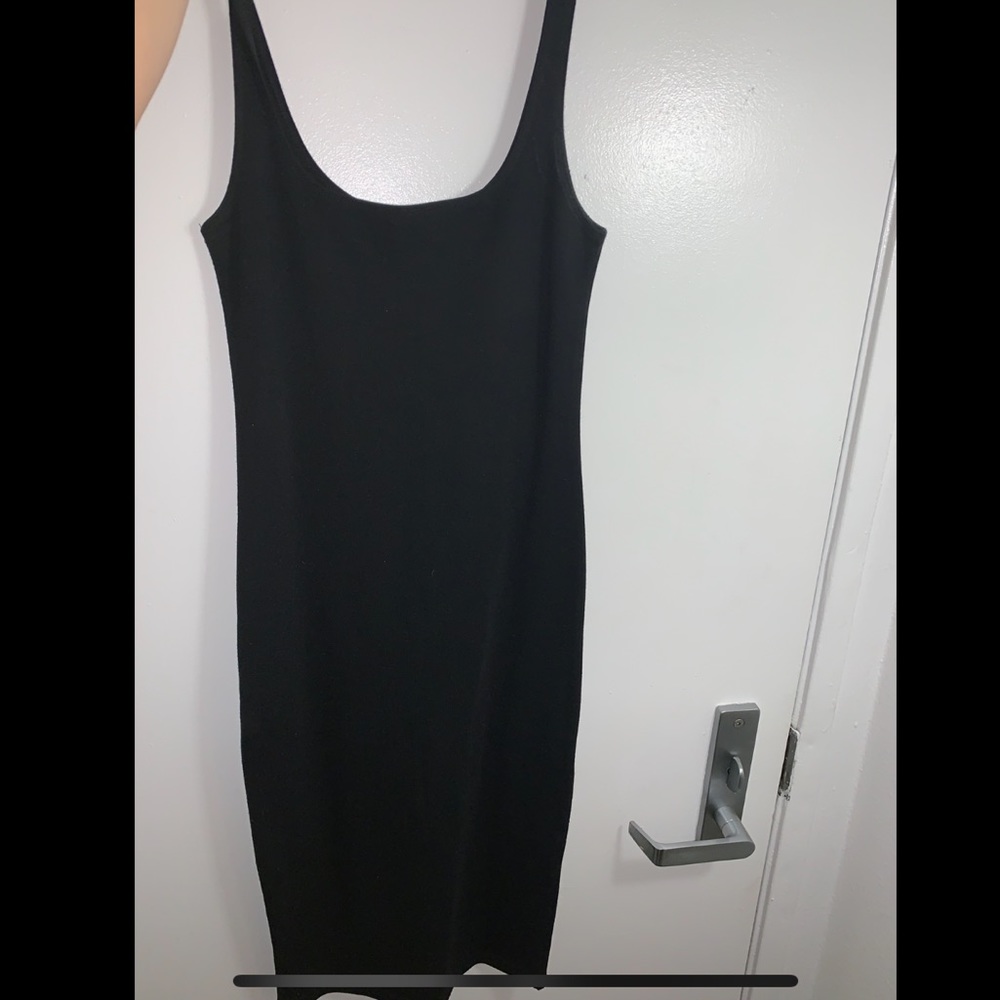 Black cocktail dress